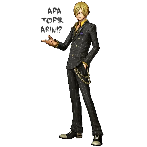 sanji, санджи, винсмок санджи, персонажи аниме, one piece pirate warriors