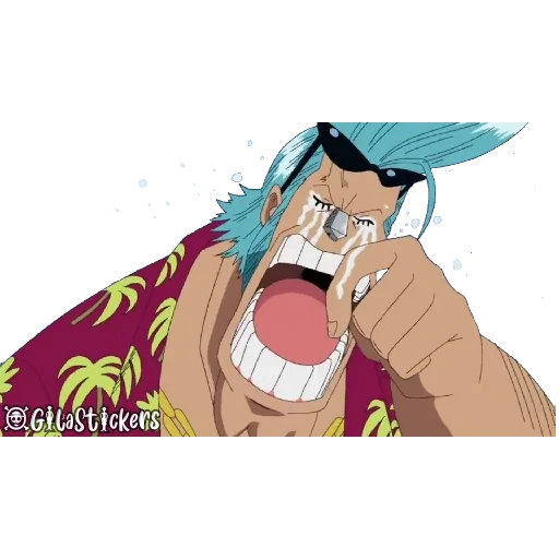 ван пис 2х2, ван пис franky, аниме one piece, аниме персонажи, franky one piece