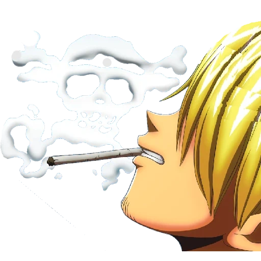 sanji, anime one piece, one piece санджи, ван пис санджи курит, санджи винсмок джерма