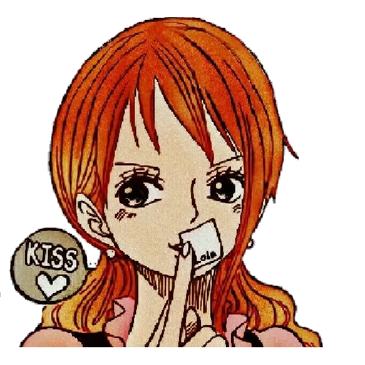 нами, рисунок, нами манга, one piece nami, аниме one piece