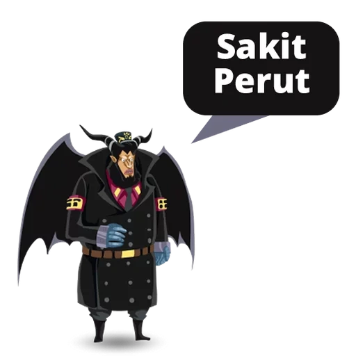 anime, karakter, karakter anime, van pis magellan, desain karakter