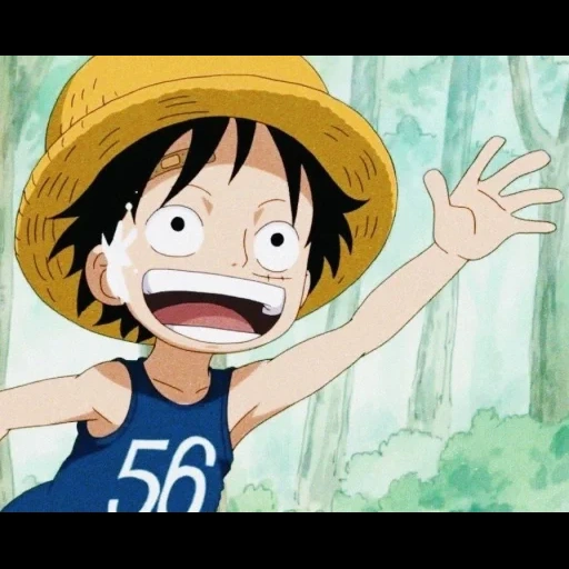 luffy, ван-пис, манки д луффи, one piece luffy, ван пис луффи детстве