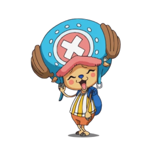 chopper di pis, re dei piaci, toni toni chepper, one piece chopper, auto van pies chibi