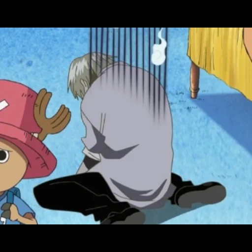 une pièce, luffy ophening, personnages d'anime, anime one piece, chopper one piece