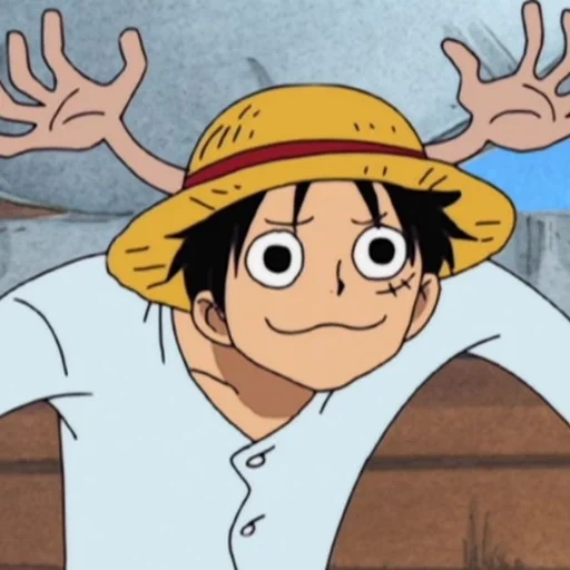 luffy, manki d luffy, chopper luffy usopp, luffy imita o helicóptero, parodias de luffy chopper