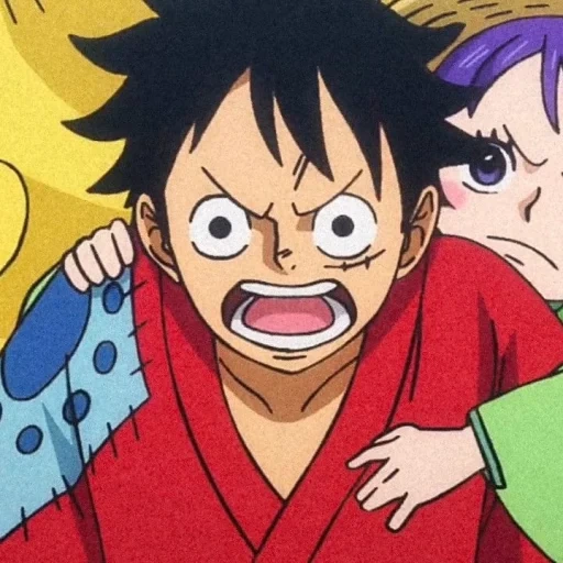 faccia di luffy, luffy, un pezzo anime, luffy anime, luffy 1044 capitolo