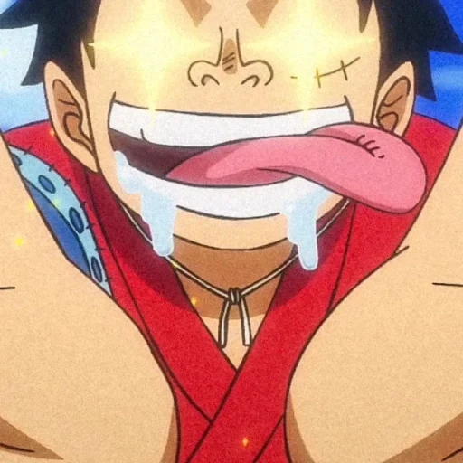 luffy, personaggi anime, luffy gufo, anime, anime divertente