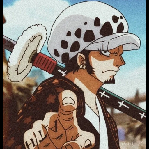 ван-пис, trafalgar law, law one piece, trafalgar d water law, trafalgar water d low radio knife