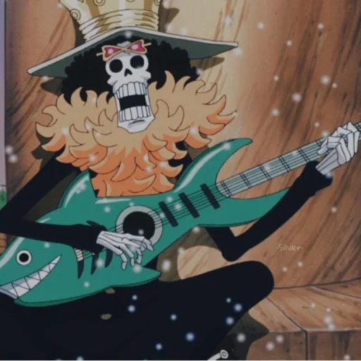 ван пис брук, brook one piece, соул кинг ван пис, брук пират ван пис, hands up kota shinzato