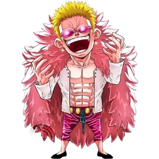 doflamingo, клон дофламинго, дофламинго ван пис, дон кихот дофламинго, donquixote doflamingo