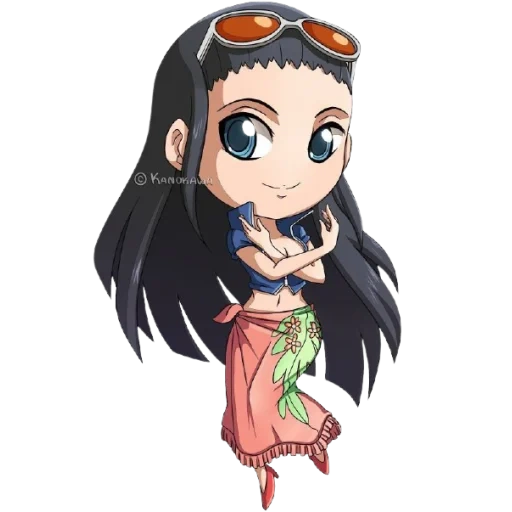 нико робин, чиби персонажи, нико робин чиби, ван пис нико робин, nico robin one piece