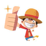 ONE PIECE @stickerscar