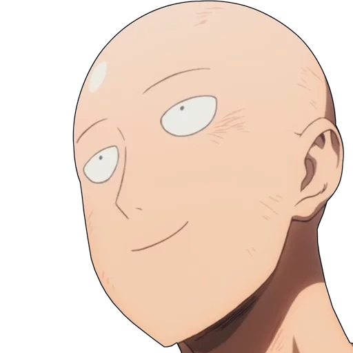 picture, saitama, vanpanchman, bald anime characters, vanpanchman is a funny face