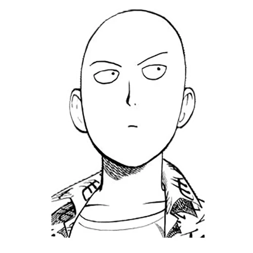 vanpanchman, vanpanchman dibujo, vanpanchman con un lápiz, anime, saitama