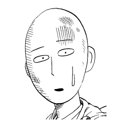 vanpanchman, vanpanchman saitama avatar, vanpanchman avec un crayon, manga face, eggs chin vanapanchman