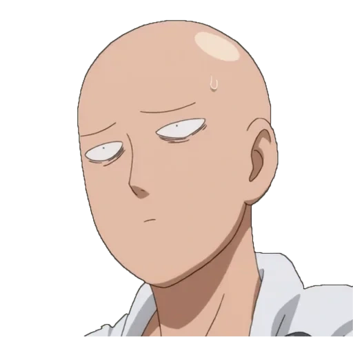 saitama 2d, wampanchmen, saitama le chauve, coiffure saitama, wang pan chimen saitama