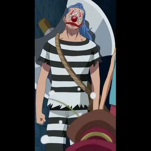 une pièce, van pis baggi, buggy one piece, clown baggi van pi, baggi van pis impel vers le bas