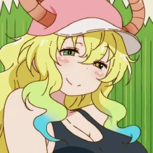 salix kobayashi, kobayashi tuna, anime kobayashi lucoa 18, kobayashi's maid lucoa, kobayashi's dragon maid