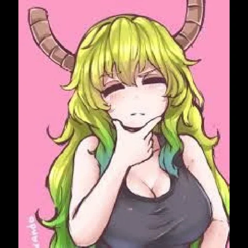 lucoa vore, kobayashi thunfisch, kobayashis drachenmädchen, der drachenwal, die magd von ketzalkoatl ryu kobayashi