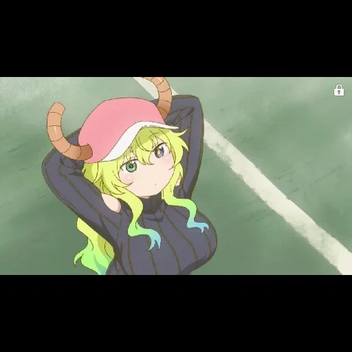 anime kobayashi lucoa, kobayashis dienstmädchen lucoa, kobayashis drachenmädchen, kobayashi dragon girl anime, kobayashis drachenmädchen