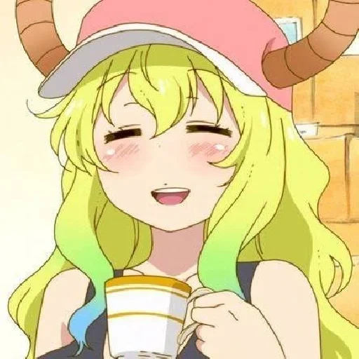 torah kobayashi, luko kobayashi, kobayashi san, anime kobayashi, karakter anime dragon maid kobayashi