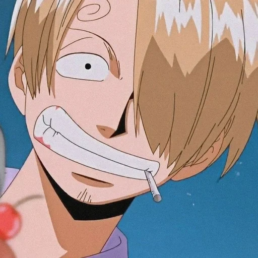 sanjay, criatividade de animação, van pis sanji, sanjiewater 7, personagem de anime