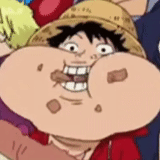 luffy, fan pis, film van pis 7, fan pis fat luffy, fan pis luffy fat