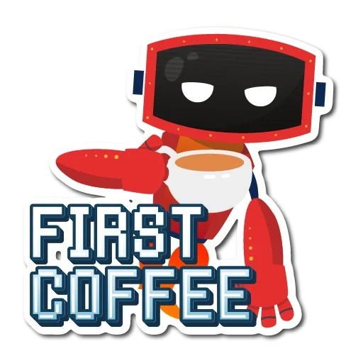 кружка, пьет кофе, galeri logo, больше кофе богу кофе