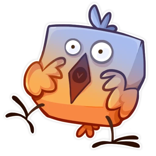 owl, sparrow, funny, orange