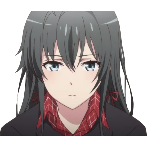 девушки аниме, oregairu аниме, юкиношита юкина, yukino yukinoshita, юкиношита юкина аниме