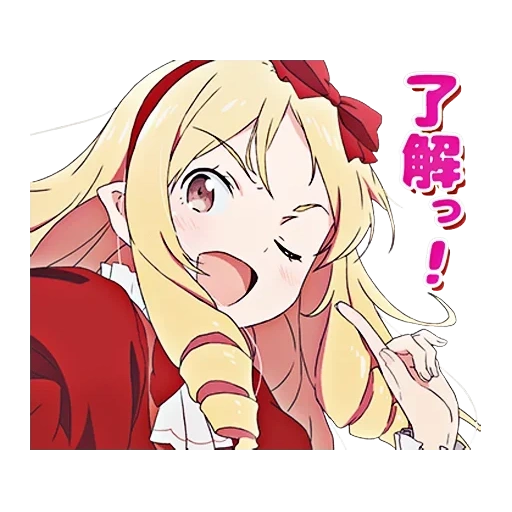 anime, elfe yamada, eromanga sensei, elf yamada sensei