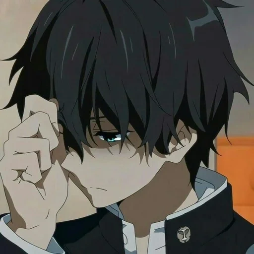 anime, immagine, ragazzi anime, ragazzo anime, khotaro oreki anime