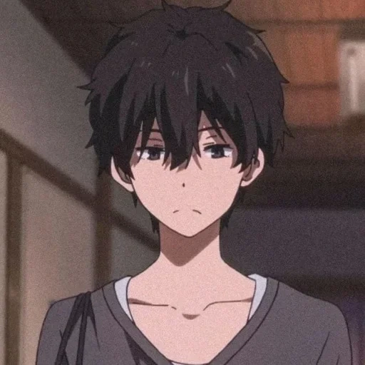 immagine, ragazzi anime, personaggi anime, khotaro oreki anime, bella ragazzi anime