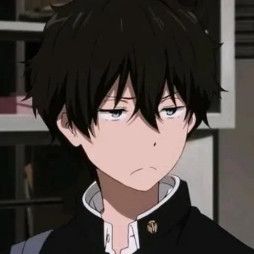 picture, anime guys, khotaro orek, anime characters, khotaro oreki anime