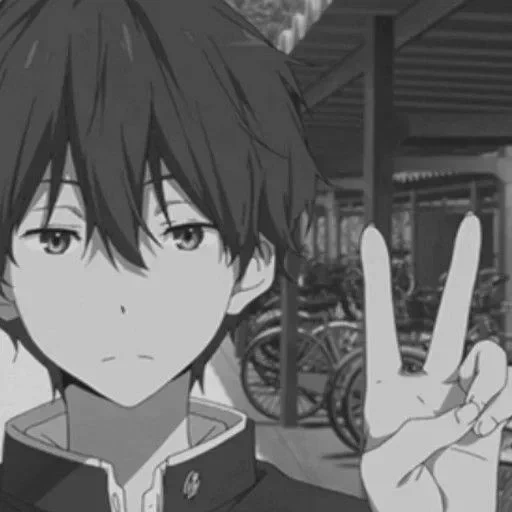 picture, hawka anime, oreki hotaro, anime characters, khotaro oreki anime