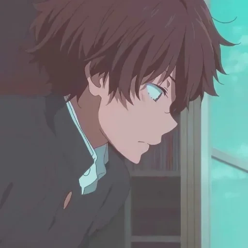 hyouka, animação fofa, menino anime, personagem de anime