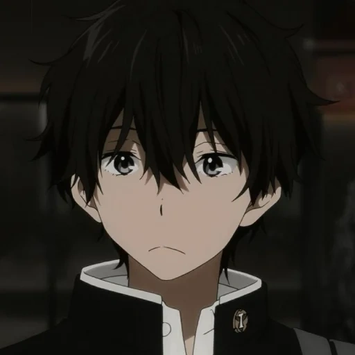 anime, la figura, anime boy, oreki houtarou, personaggio di anime