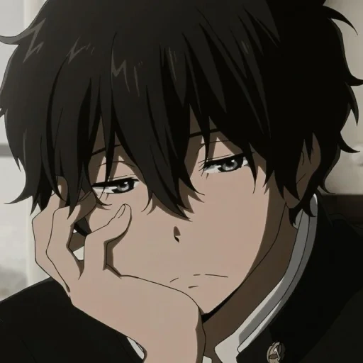 foto, anime pessoal, oreki houtarou, khotaru oreks estética, khotaro oreki houtarou oreki