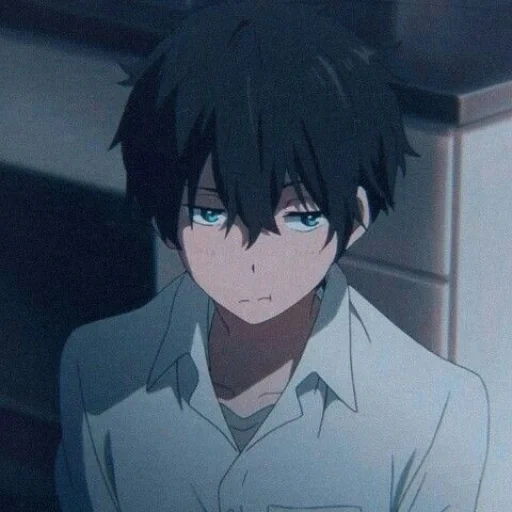 anime, ombre scure, i personaggi degli anime, ragazzo personaggio anime, ragazzo personaggio anime