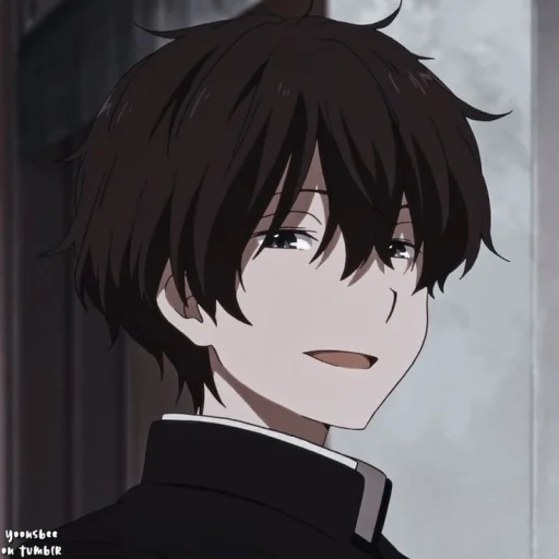 image, les gars de l'anime, oreki hotaro, personnages d'anime, hyouka hotaro orek