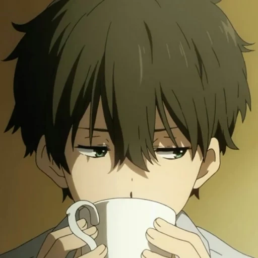 chicos de anime, chicos de anime, personajes de anime, personajes de chicos de anime, khotaro oreki café de anime