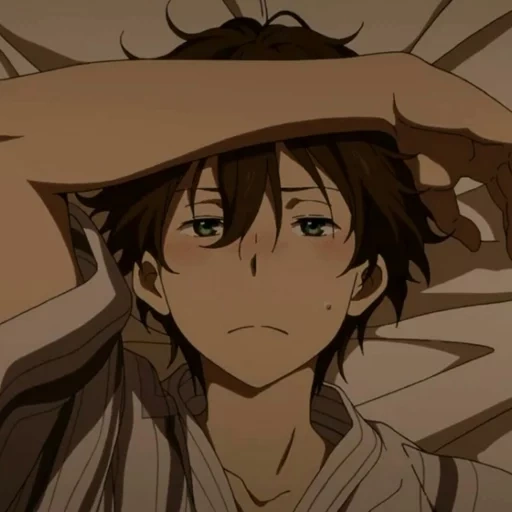 hōtarō oreki, sadboyprolific, episodio 1015 luffy, hyouka hotaaro orek