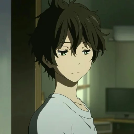 anime, imagen, hyouka ken, anime ligero, personajes de anime