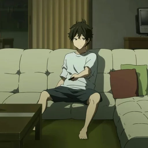 immagine, idee anime, ragazzi anime, khotaro orek, khotaro oreki lazy