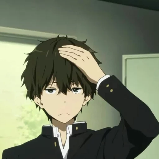 anime, picture, anime characters, khotaro oreki anime, lovely anime boys