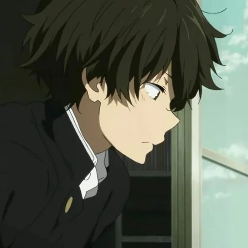 imagen, khotaro orek, personajes de anime, hyouka hotaro orek, khotaru oreks estética