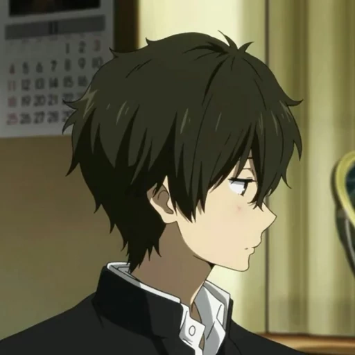 immagine, anime carino, oreki hotaaro, personaggi anime, khotaro oreki houtarou oreki