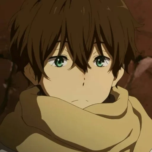 anime, anime jungs, hyouka oreki, oreki hotaro, khotaro orek kaoru