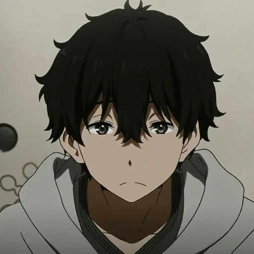 picture, anime guys, anime is the best, anime characters, hyouka ken do not care