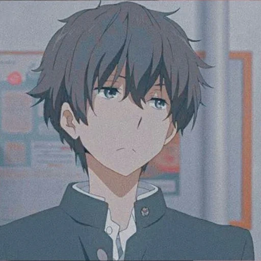 парни аниме, cute anime boy, аниме персонажи, персонажи аниме парни, аниме парень недоумении